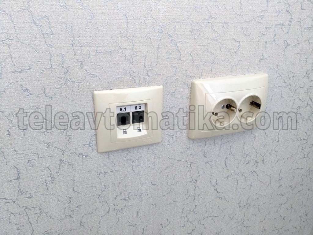 маркировка розеток и выключателей в помещении